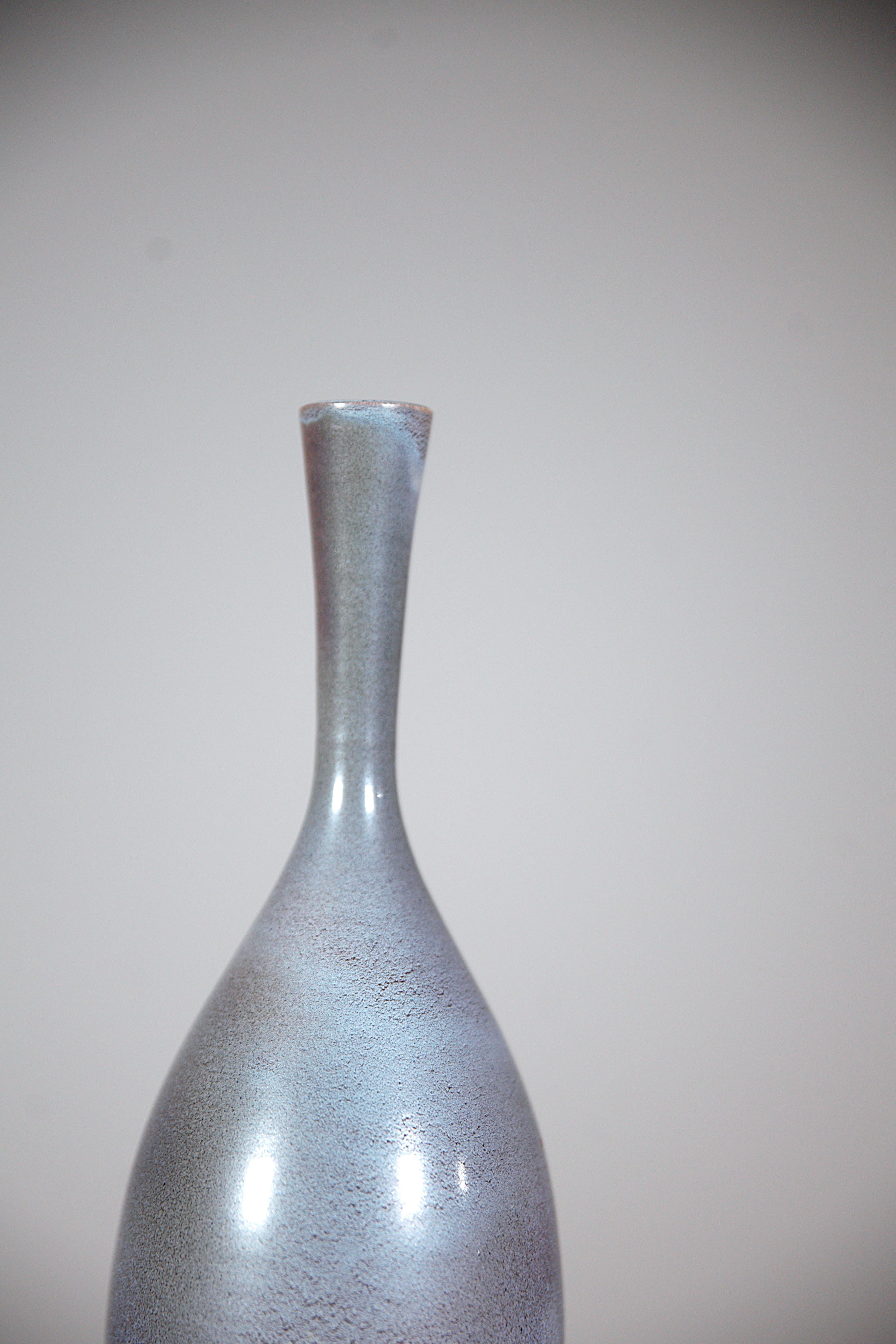 Late 20th Century A Ceramic Bottle by Jacques Bro for 