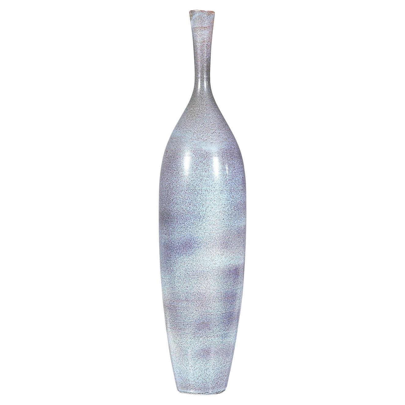 A Ceramic Bottle by Jacques Bro for " Atelier Madoura " Vallauris France 1970's