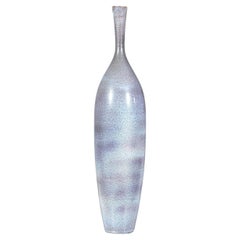 A Ceramic Bottle by Jacques Bro for " Atelier Madoura " Vallauris France 1970's