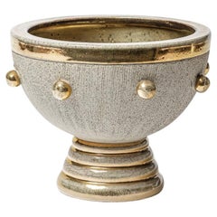 A ceramic bowl by Lucien Brisdoux, circa 1960-1970