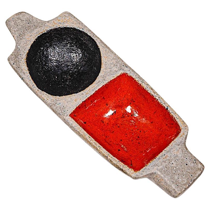 Eine Keramikschale von Vera Szekely Frankreich 1950er Jahre im Angebot