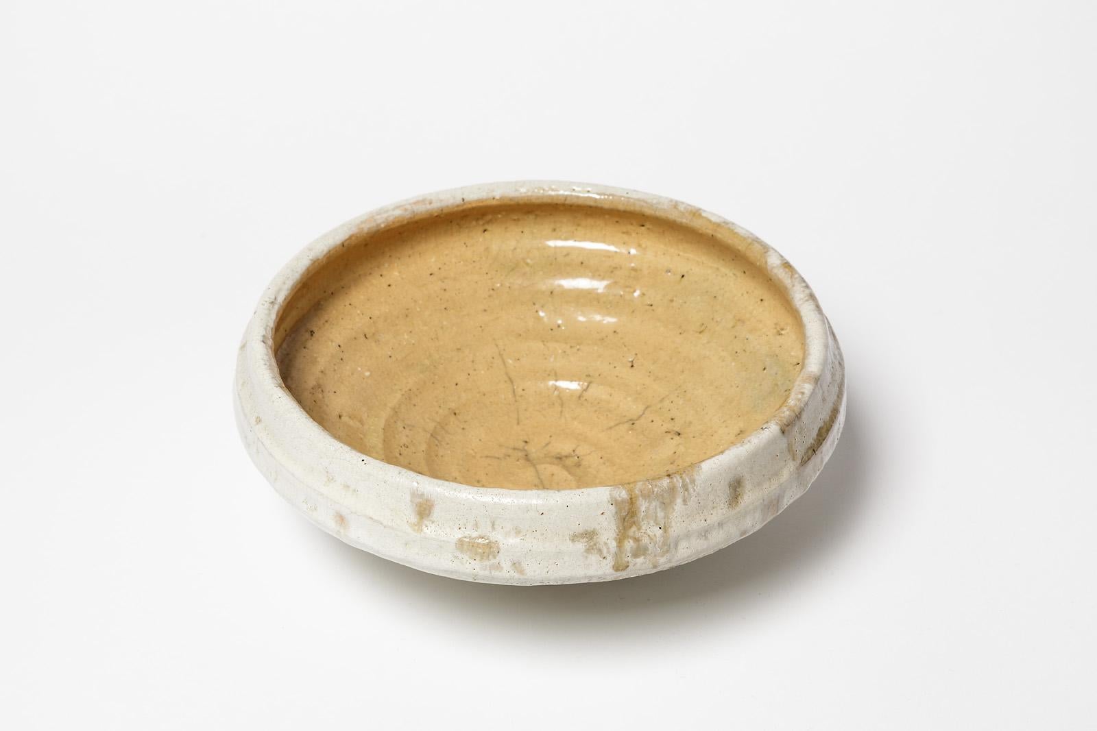 French Ceramic Bowl or Cup by Camille Virot, circa 1990-2000 For Sale