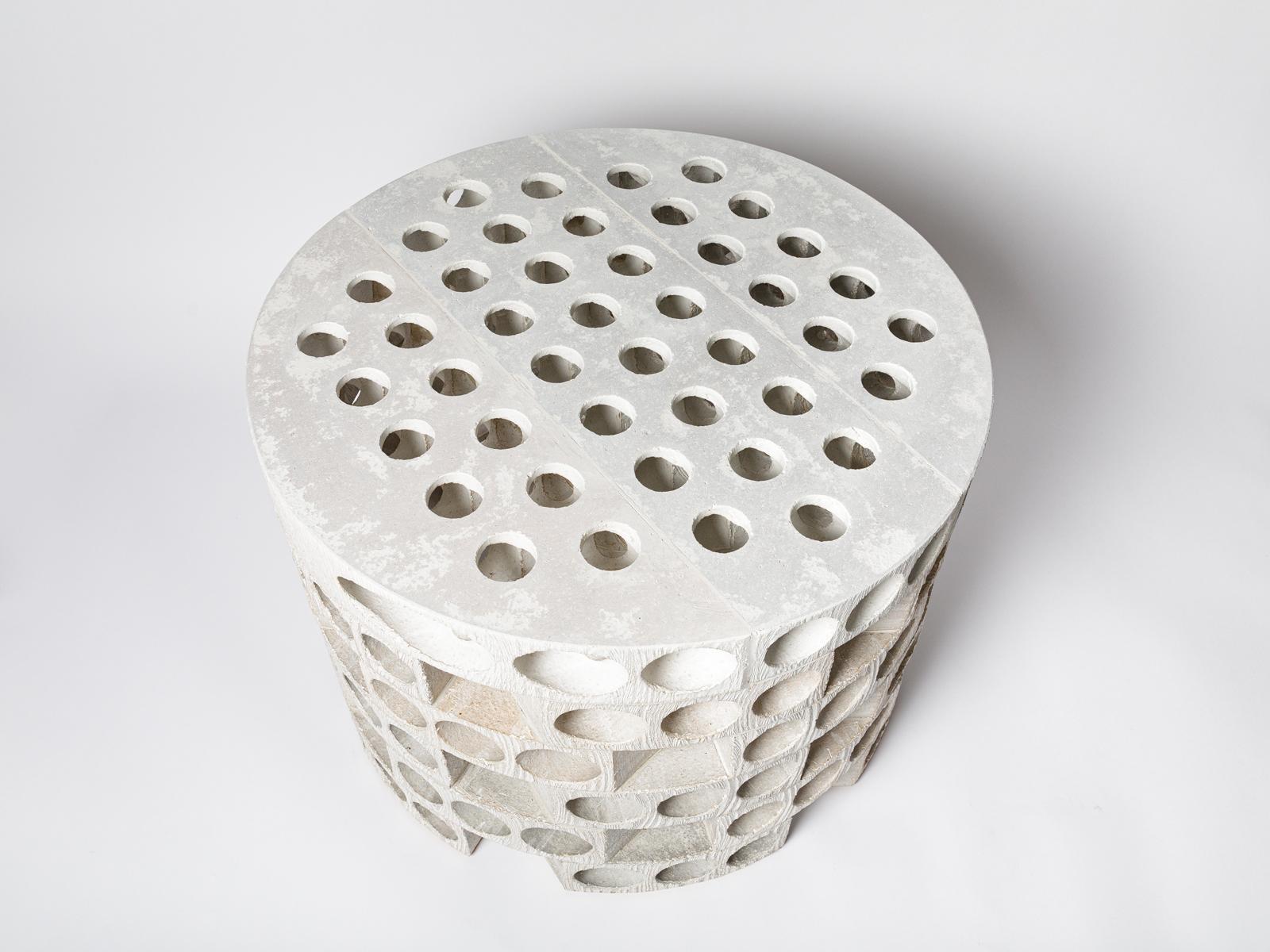 Ceramic Coffee Table or End Table by Maarten Stuer, circa 2022 For Sale 1