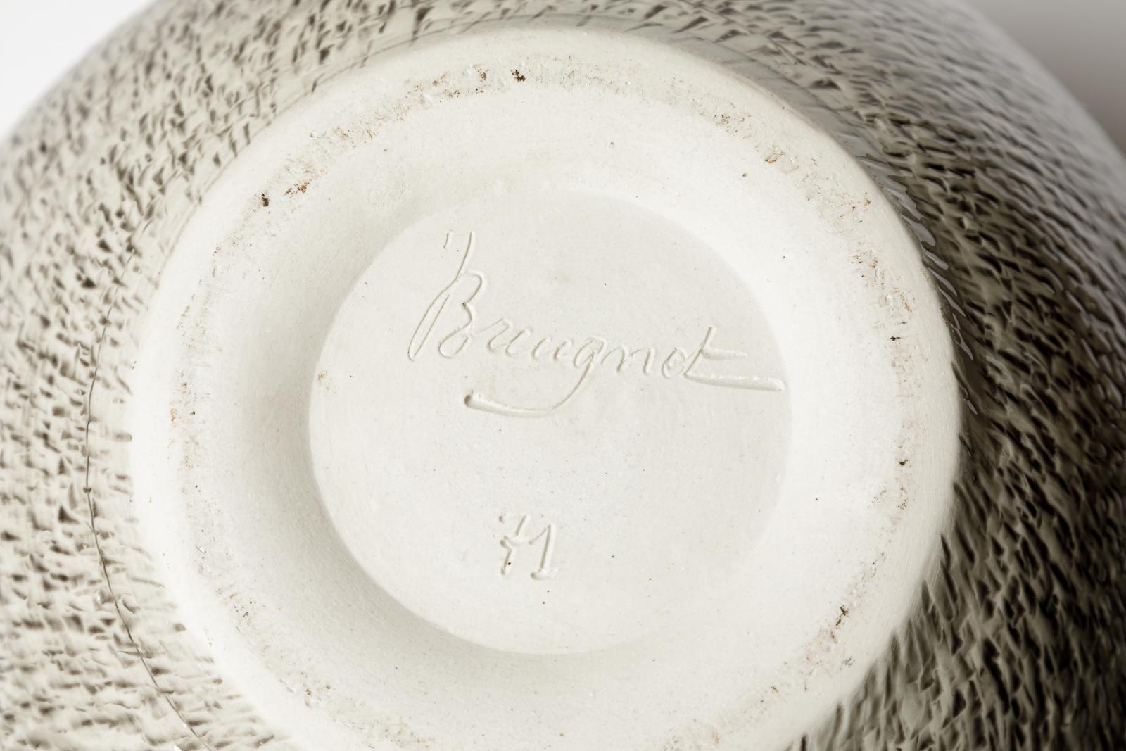 XX secolo Vaso rivestito in ceramica di Jacques Breugnot , circa 1960-1970 in vendita