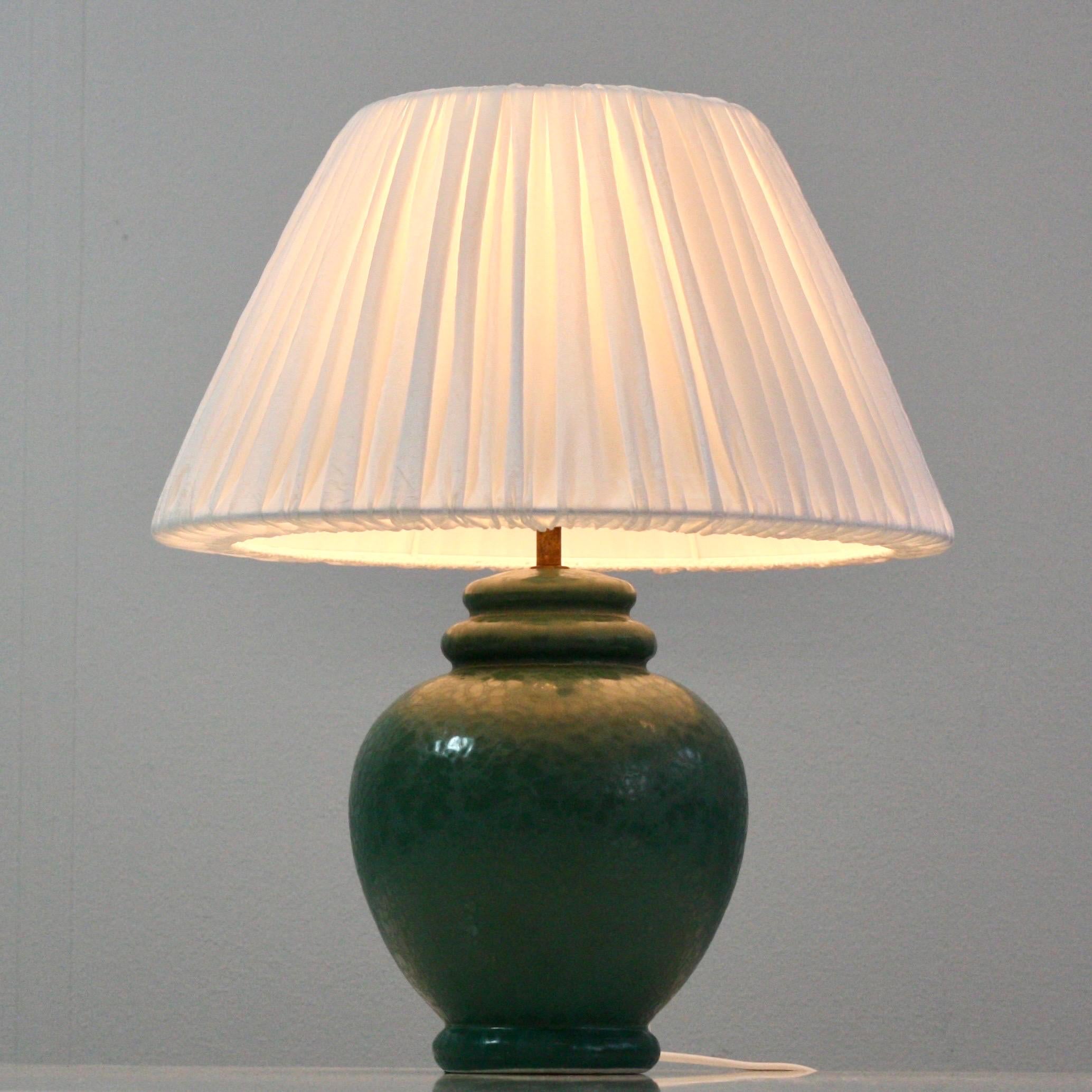 Late 20th Century A ceramic desk lamp by Caprani Light, 1980s, Denmark For Sale