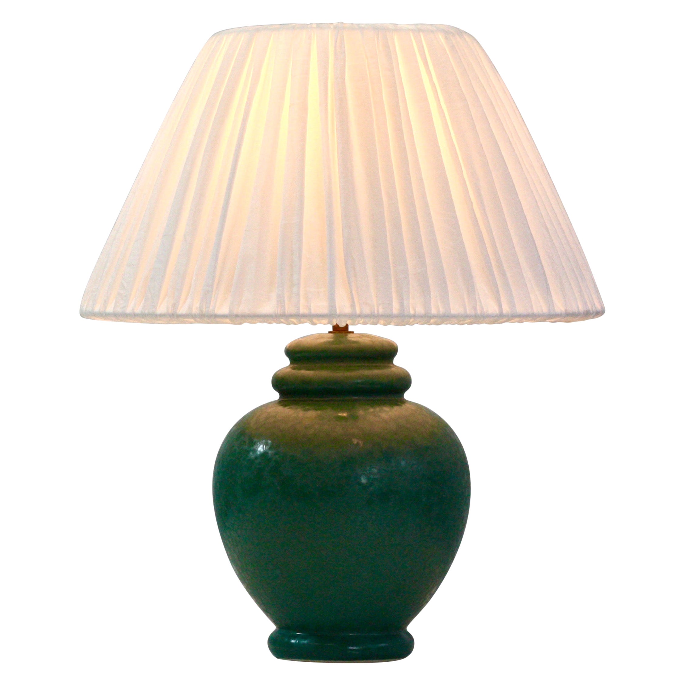 A ceramic desk lamp by Caprani Light, 1980s, Denmark
