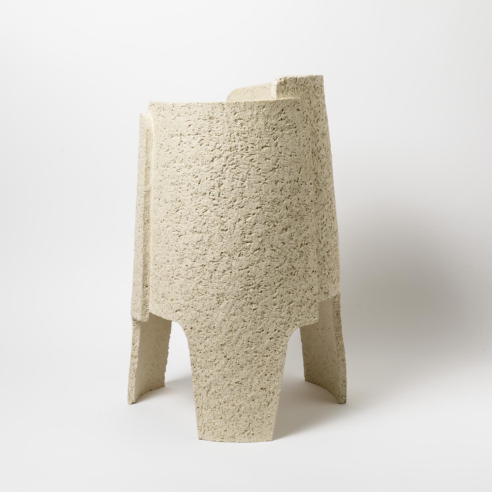 Ceramic Floor Lamp by Denis Castaing, 2022 For Sale 1