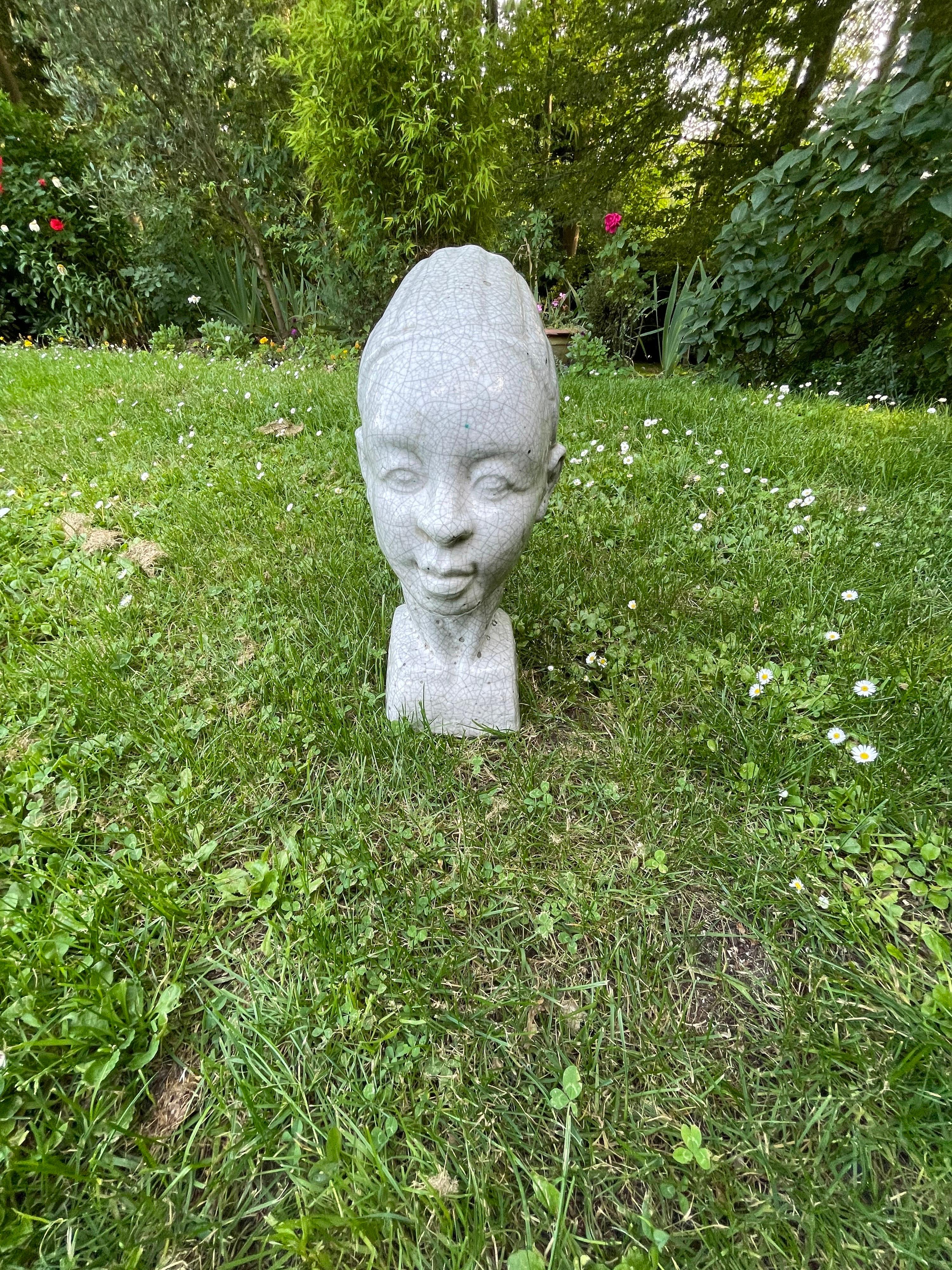 French Ceramic Head 