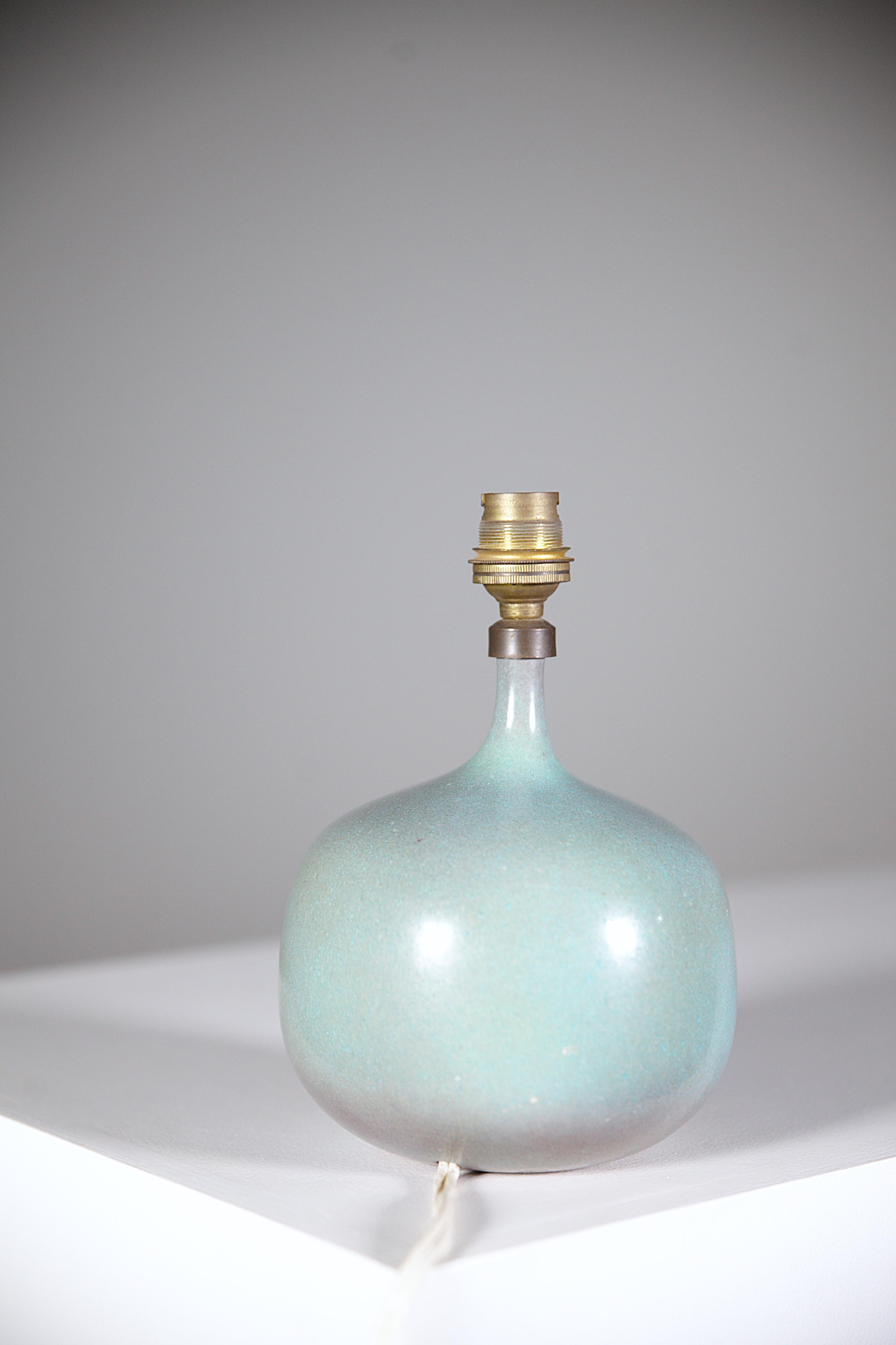 Eine Keramiklampe von Jacques & Dani Ruelland Frankreich 1970er Jahre im Zustand „Gut“ im Angebot in HYÈRES, FR