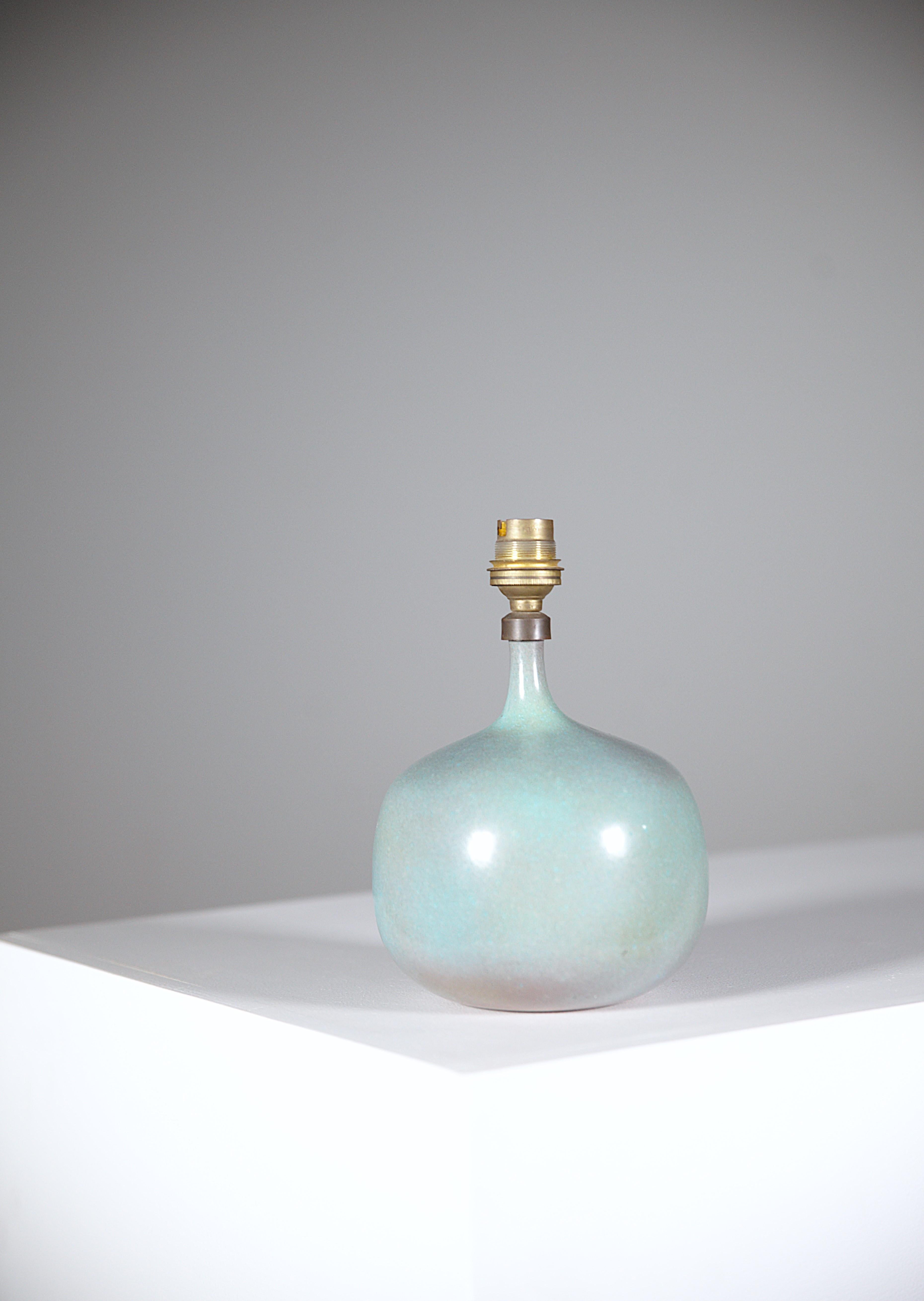 Eine Keramiklampe von Jacques & Dani Ruelland Frankreich 1970er Jahre im Angebot 2