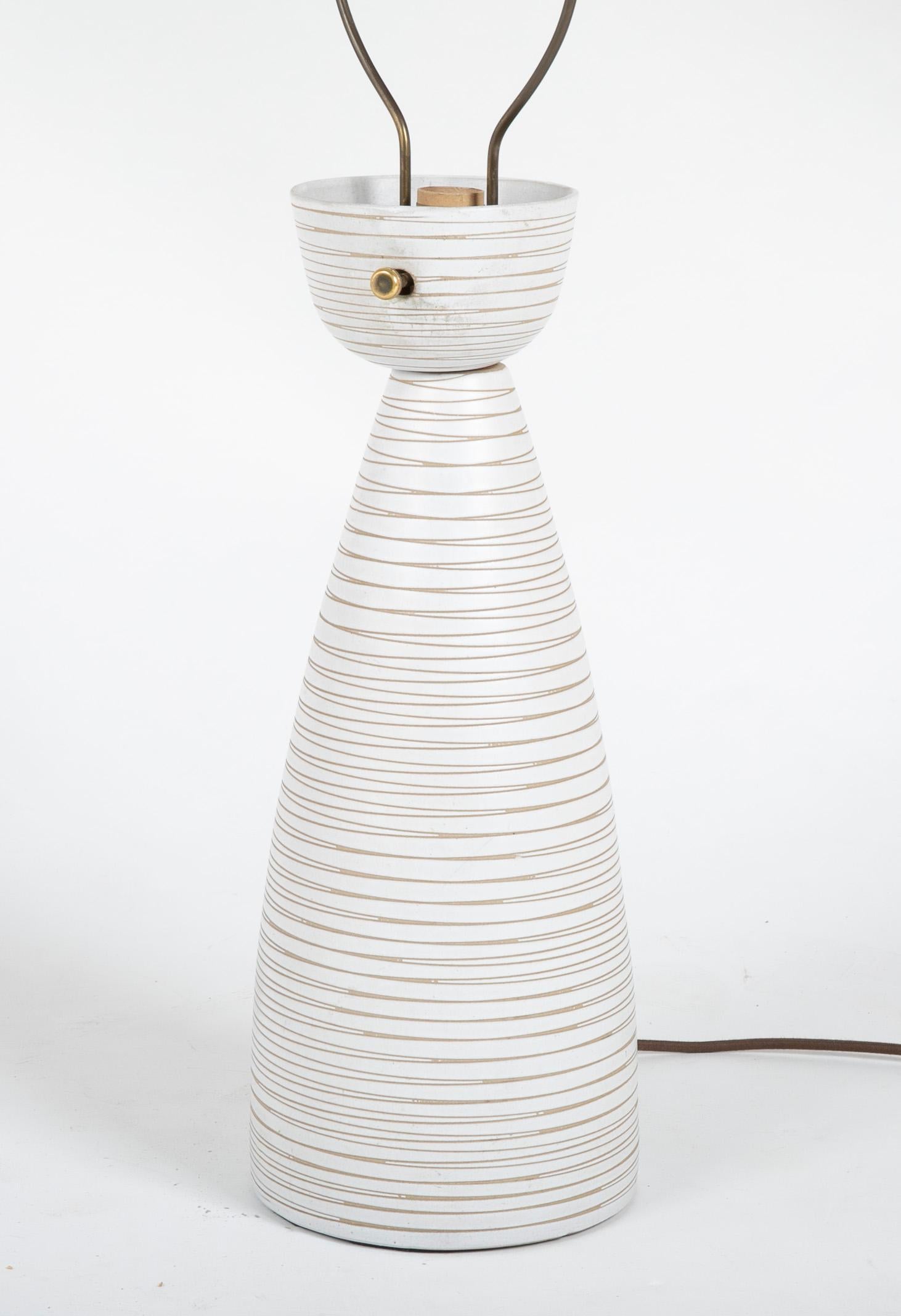 Mid-20th Century Ceramic Lamp by Jane and Gordon Martz for Marshall Studios For Sale