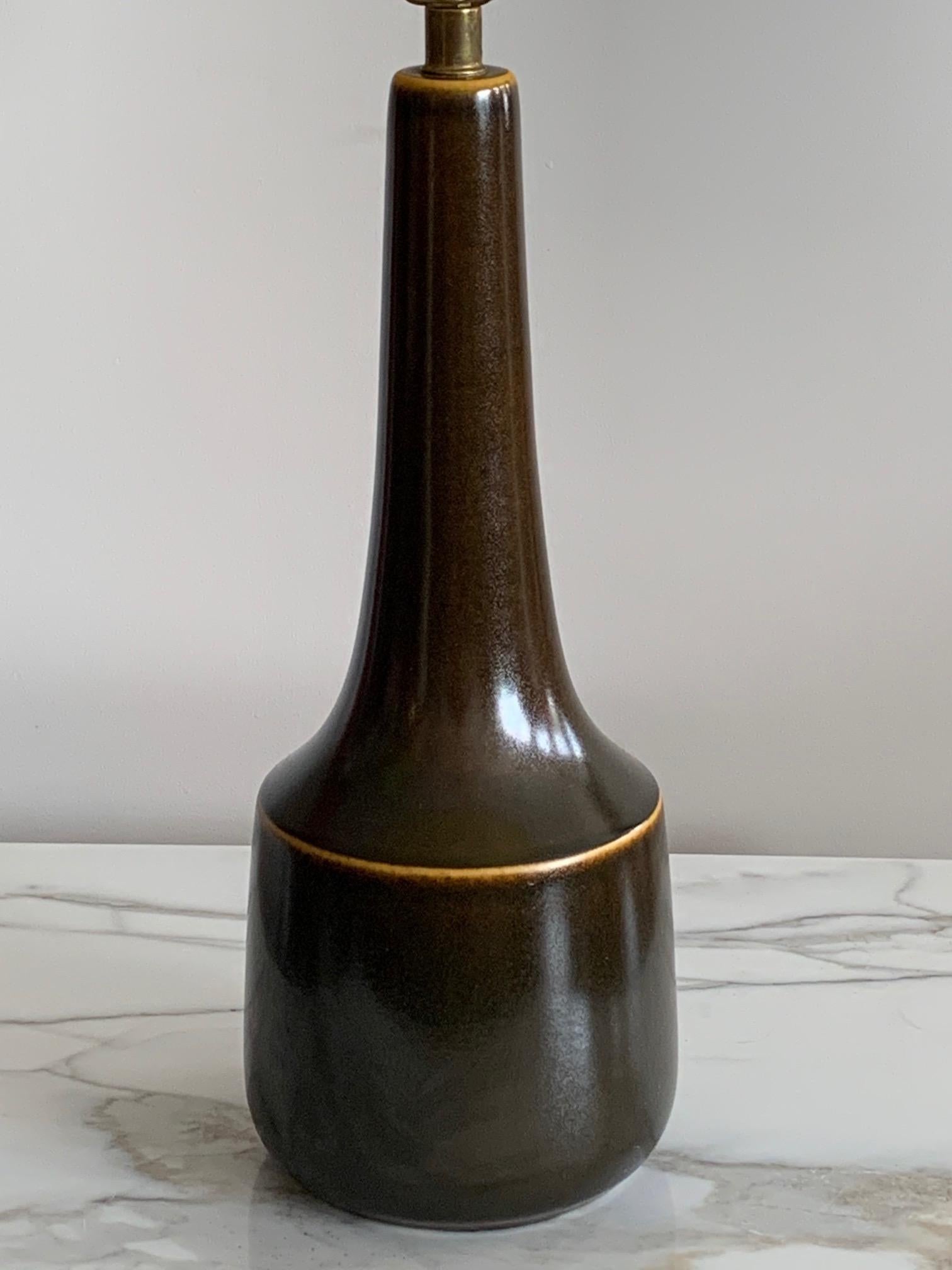 Mid-Century Modern Ceramic Lamp by Lotte & Gunnar Bostlund