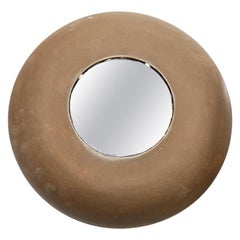 Ceramic Mirror by Mia Jensen, Signed, Unique Piece, circa 2019