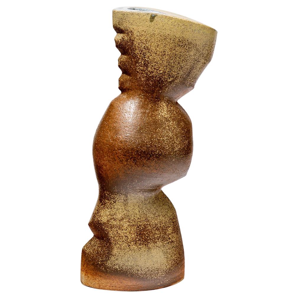 Ceramic Sculptural Vase Attributed to Martin Hammond to La Borne, circa 1970
