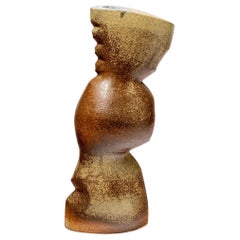 Ceramic Sculptural Vase Attributed to Martin Hammond to La Borne, circa 1970