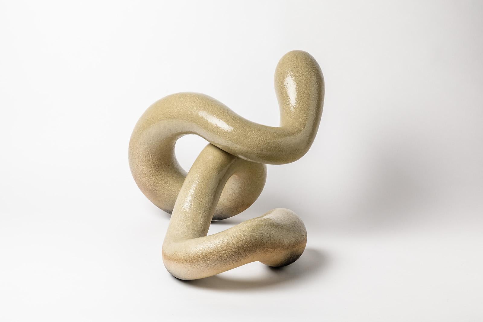 Ceramic Sculpture by Alistair Danhieux, circa 2010 In New Condition For Sale In Saint-Ouen, FR