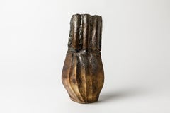 Keramische Skulptur von Gérard Brossard:: in La Borne:: um 2000