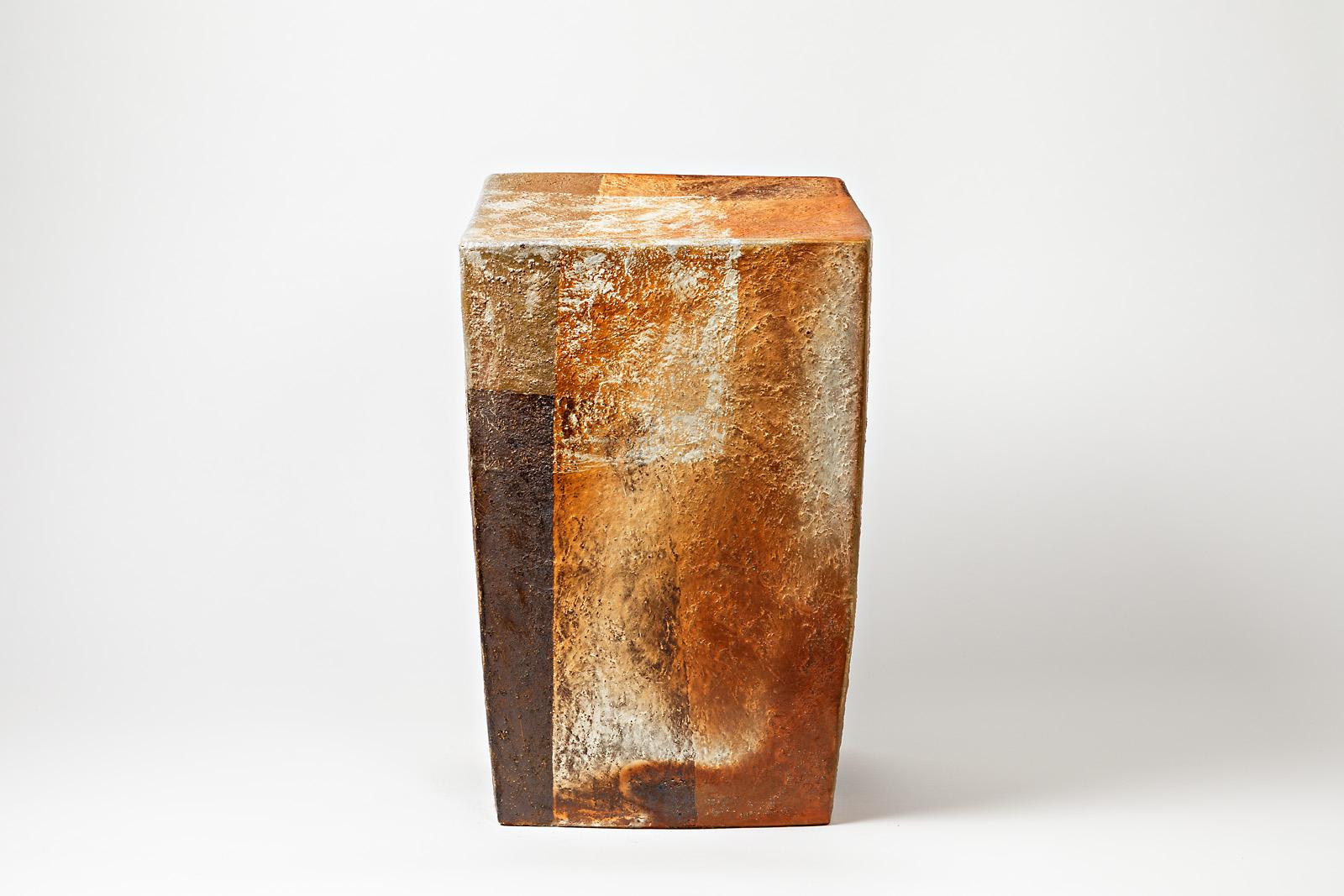 Contemporary Ceramic Stool by Martin Goerg, circa 2018 For Sale