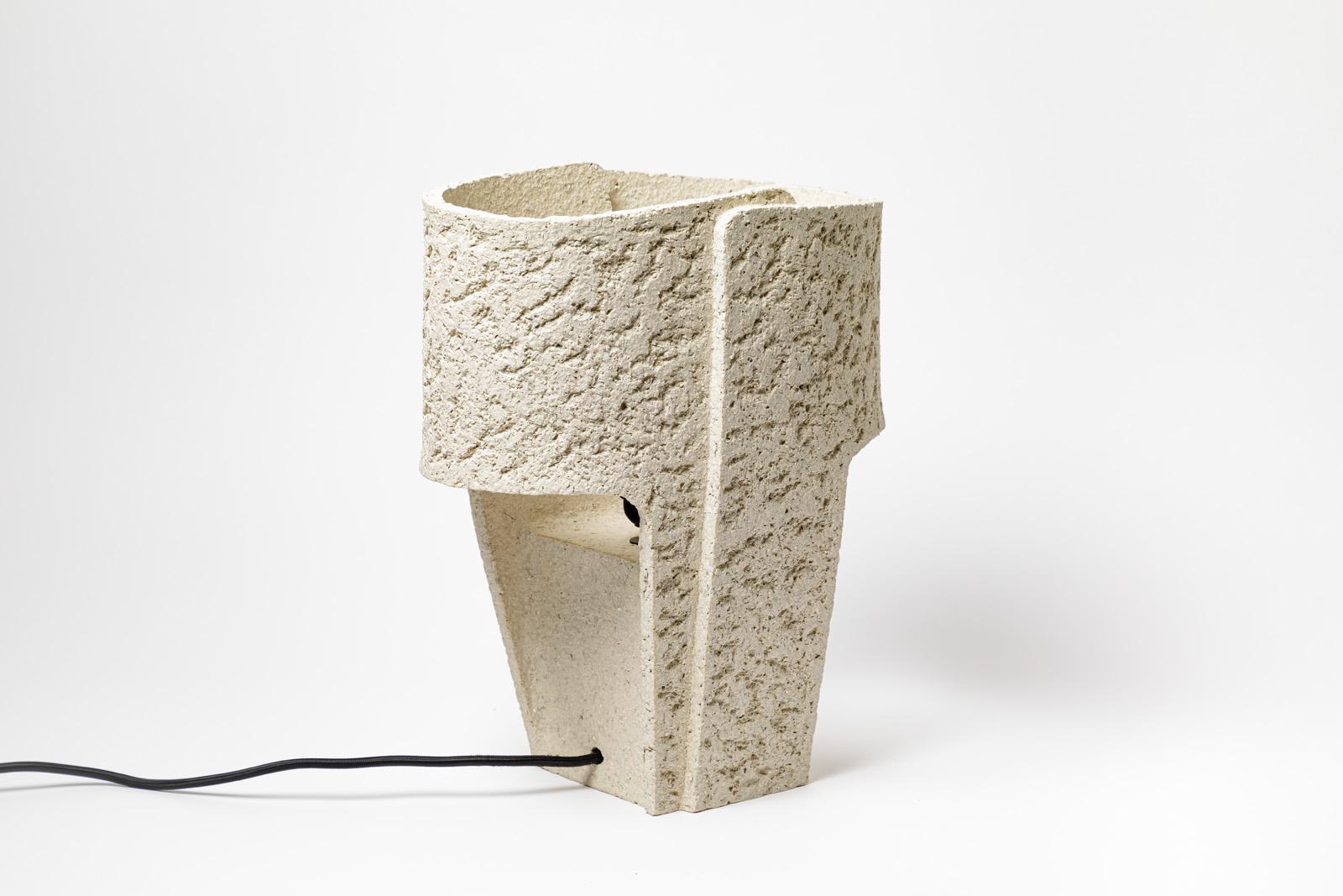 Contemporary Ceramic Table Lamp by Denis Castaing, 2022 For Sale