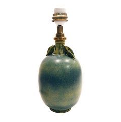 A Ceramic Table Lamp by Gunnar Nylund