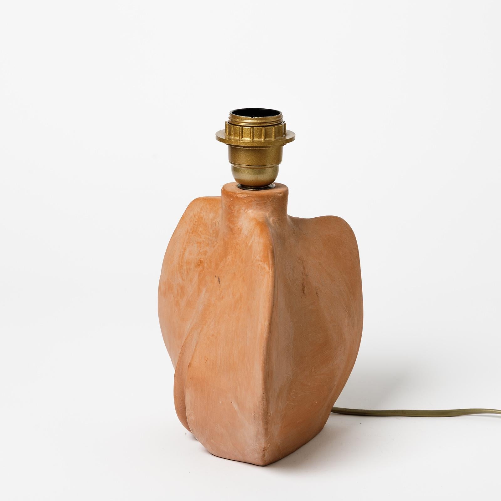 Beaux Arts Ceramic Table Lamp by Tim Orr, circa 1970-1980 For Sale