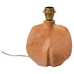 Lámpara de mesa de cerámica de Tim Orr, hacia 1970-1980
