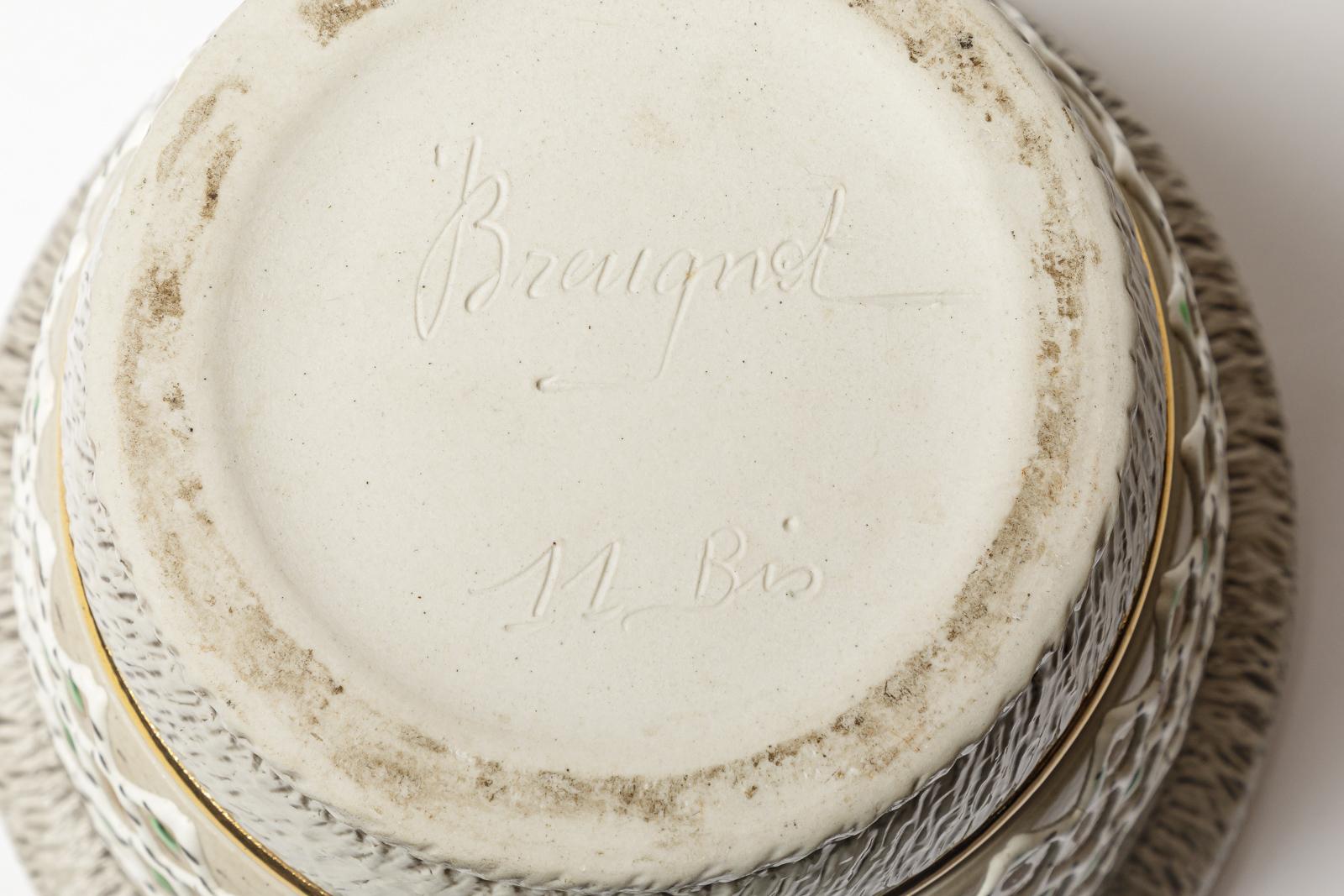 XX secolo Vaso in ceramica di Jacques Breugnot , circa 1970 in vendita
