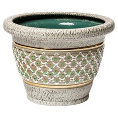 A ceramic vase by Jacques Breugnot , circa 1970