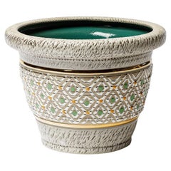 A ceramic vase by Jacques Breugnot , circa 1970