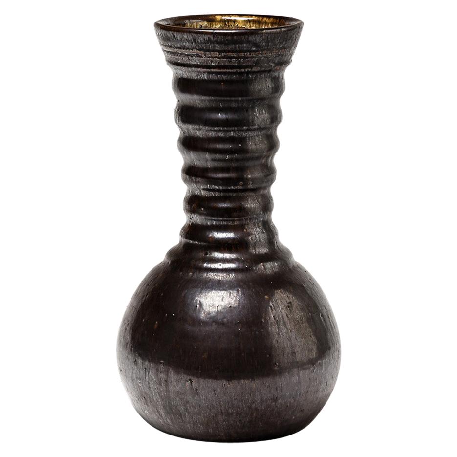 Ceramic Vase by Jean Talbot, to La Borne, circa 1960-1970