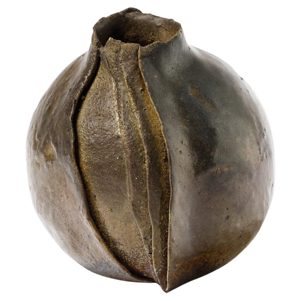 Ceramic Vase by Jeanne Grandpierre to La Borne, circa 1960-1970