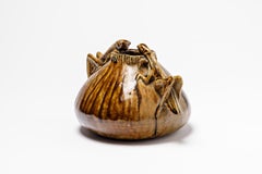 Ceramic Vase by Lucien Arnaud, to Saint- Amand-en-Puisaye, circa 1920