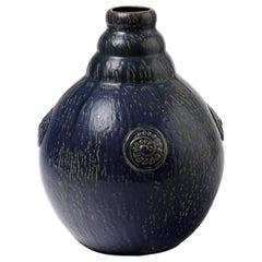 Ceramic Vase by Lucien Arnaud, to Saint Amand-en-puisaye, circa 1920