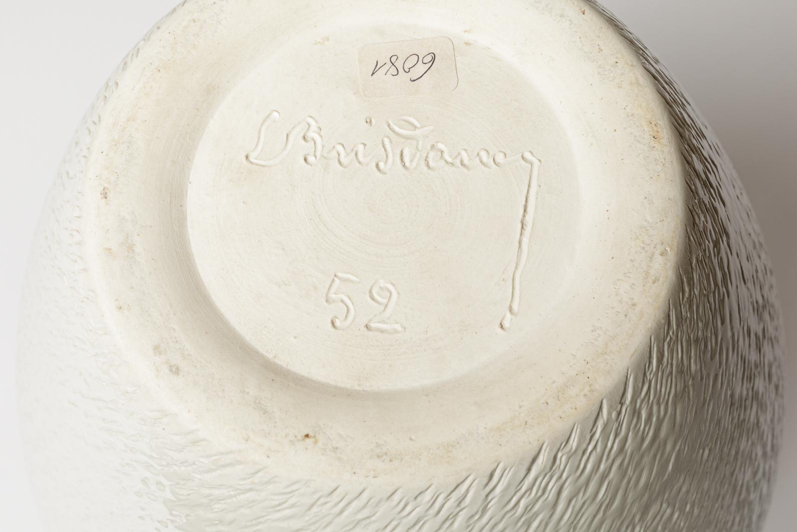 XX secolo Vaso in ceramica di Lucien Brisdoux, circa 1960-1970 in vendita
