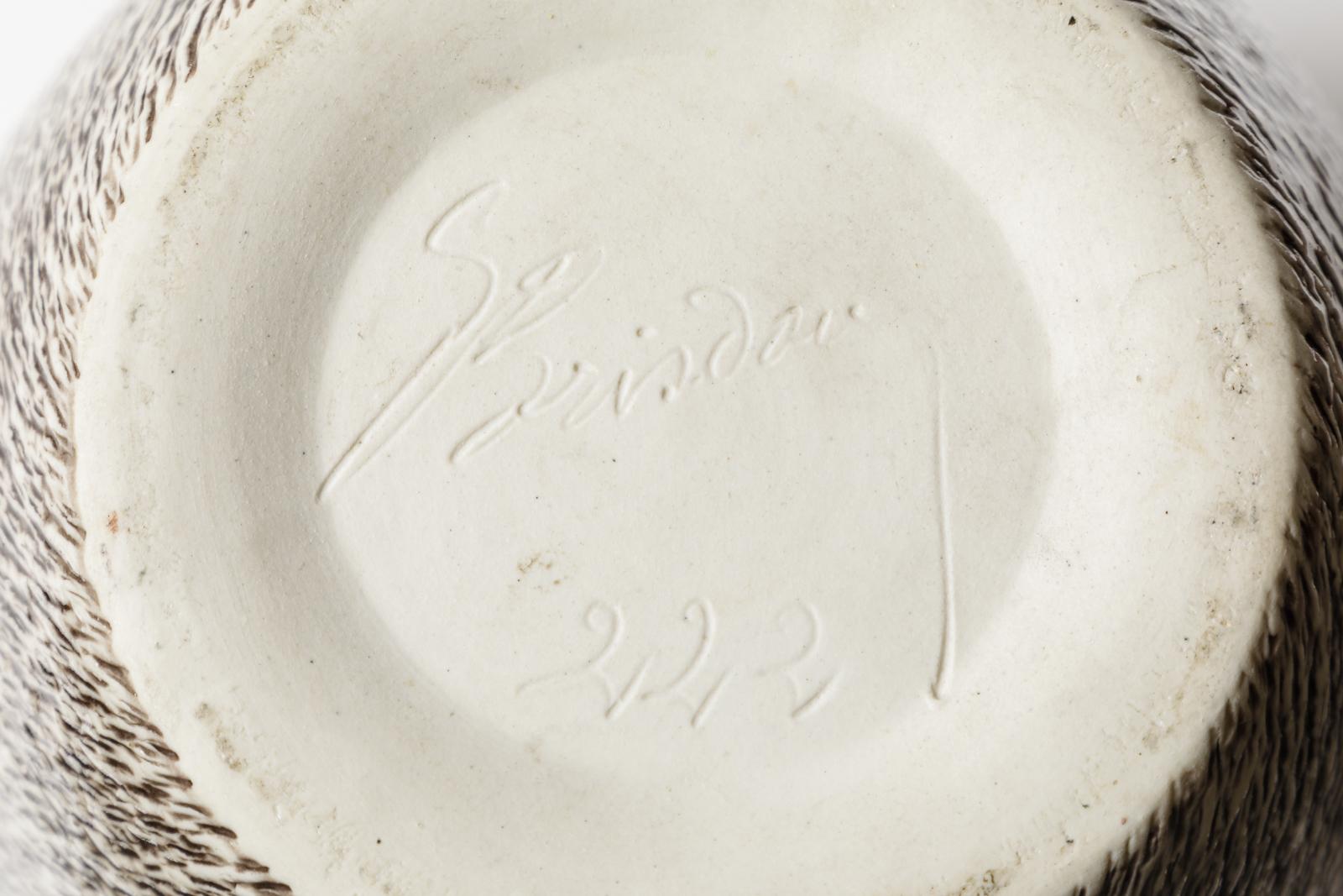 XX secolo Vaso in ceramica di Lucien Brisdoux, circa 1960-1970 in vendita