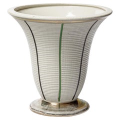 A ceramic vase by Lucien Brisdoux, circa 1960-1970