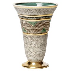 A ceramic vase by Lucien Brisdoux, circa 1960-1970