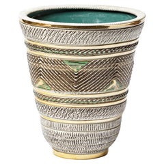 A ceramic vase by Lucien Brisdoux, circa 1960-1970