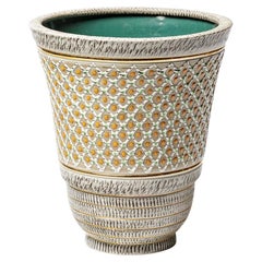 A ceramic vase by Lucien Brisdoux, circa 1960-1970