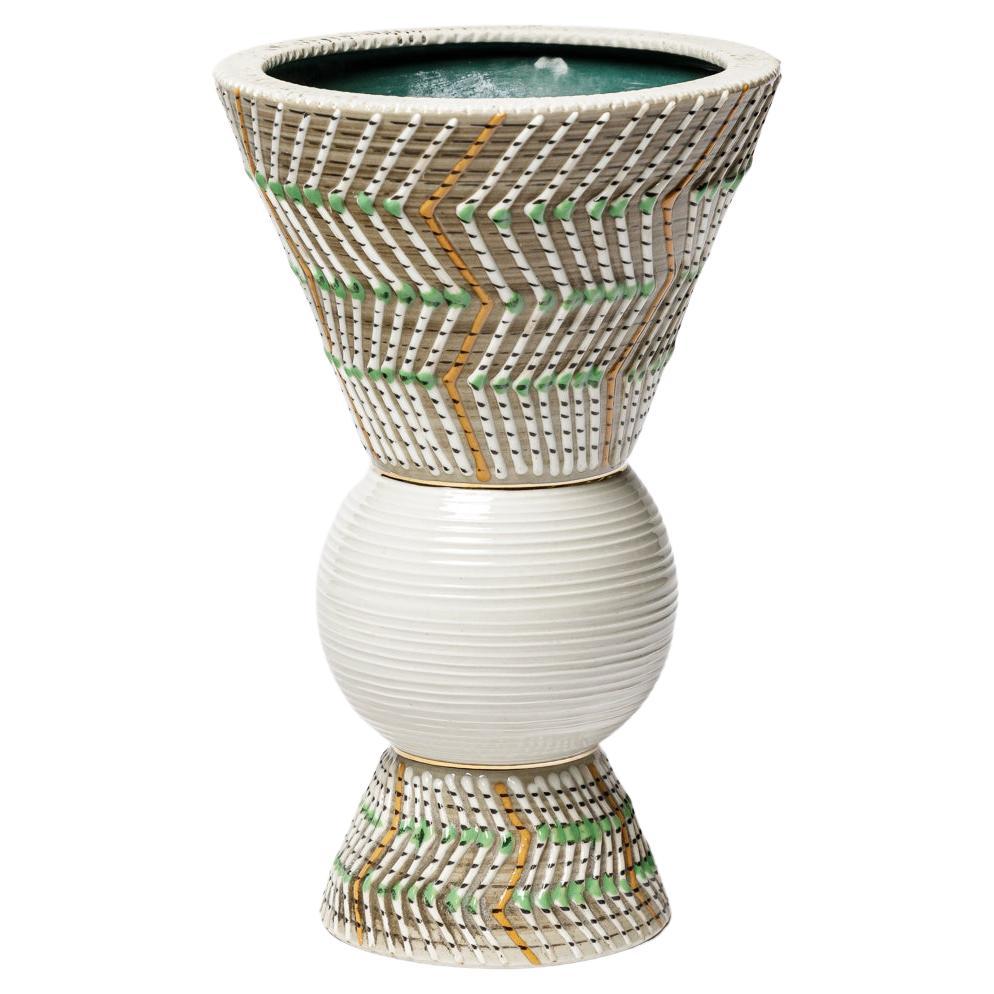 Vase en céramique de Lucien Brisdoux, vers 1960-1970