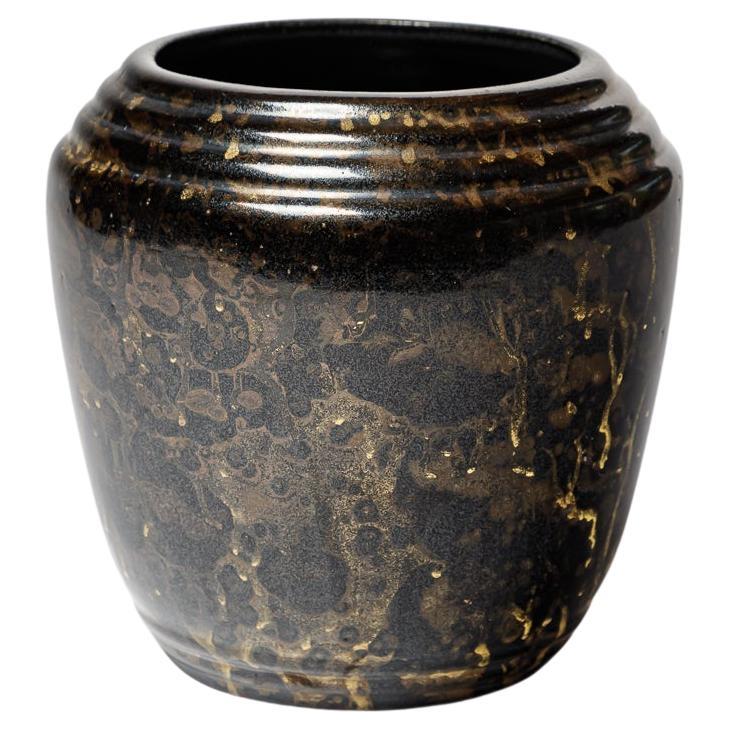 Keramikvase von Lucien Brisdoux, ca. 1960-1970