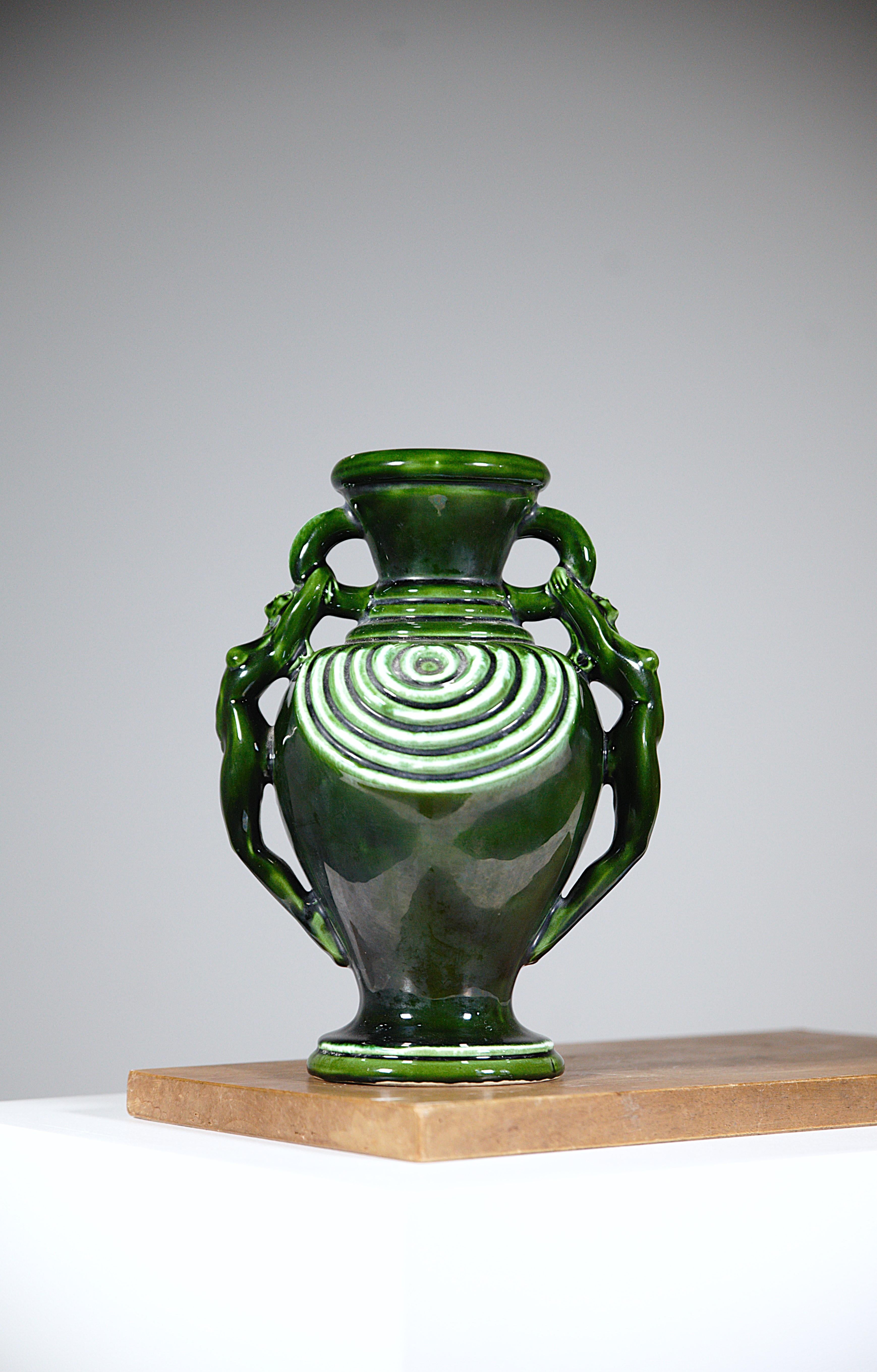 Francese Vaso in ceramica Vallauris Francia anni '70 in vendita