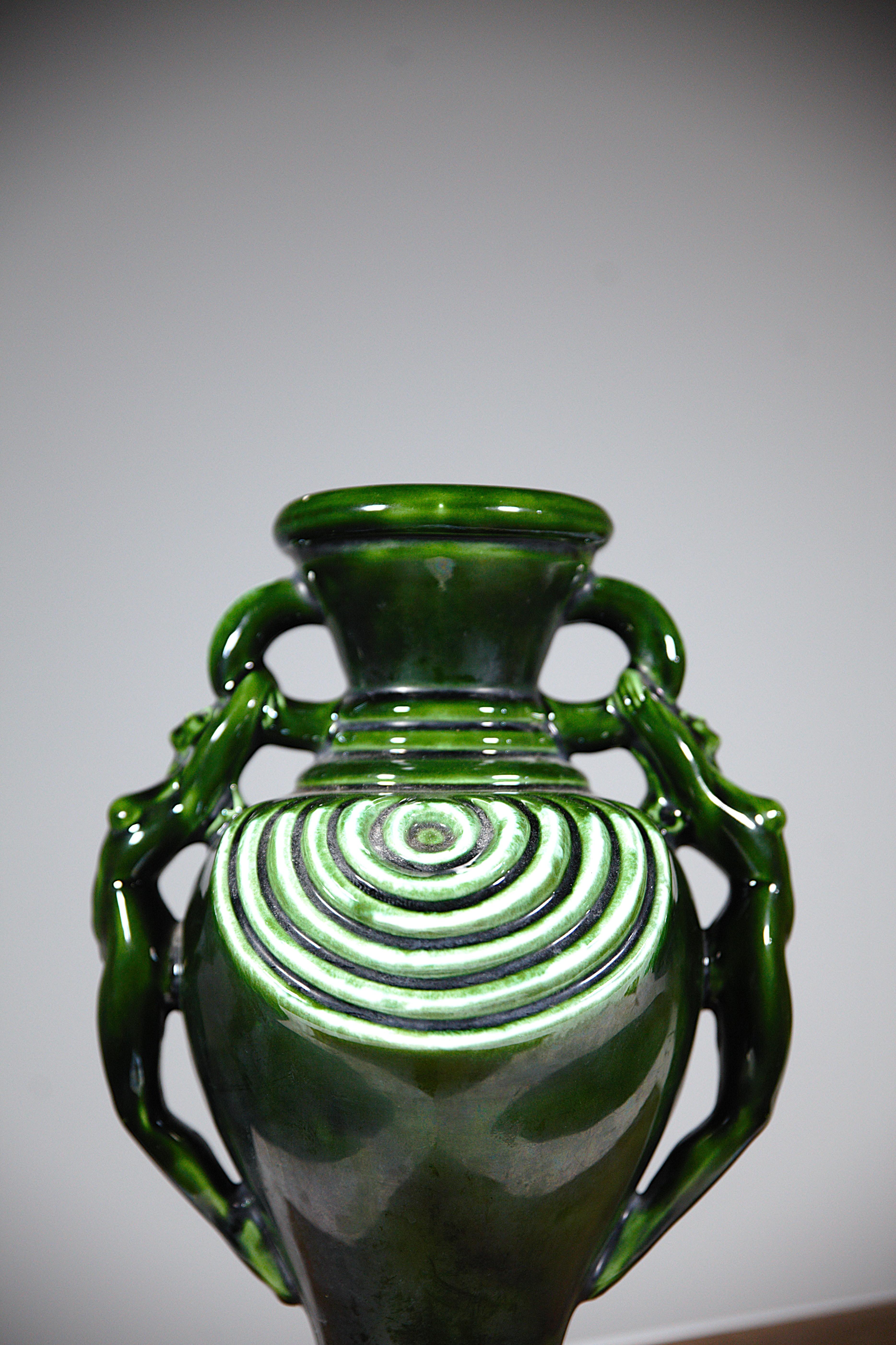 Ceramica Vaso in ceramica Vallauris Francia anni '70 in vendita