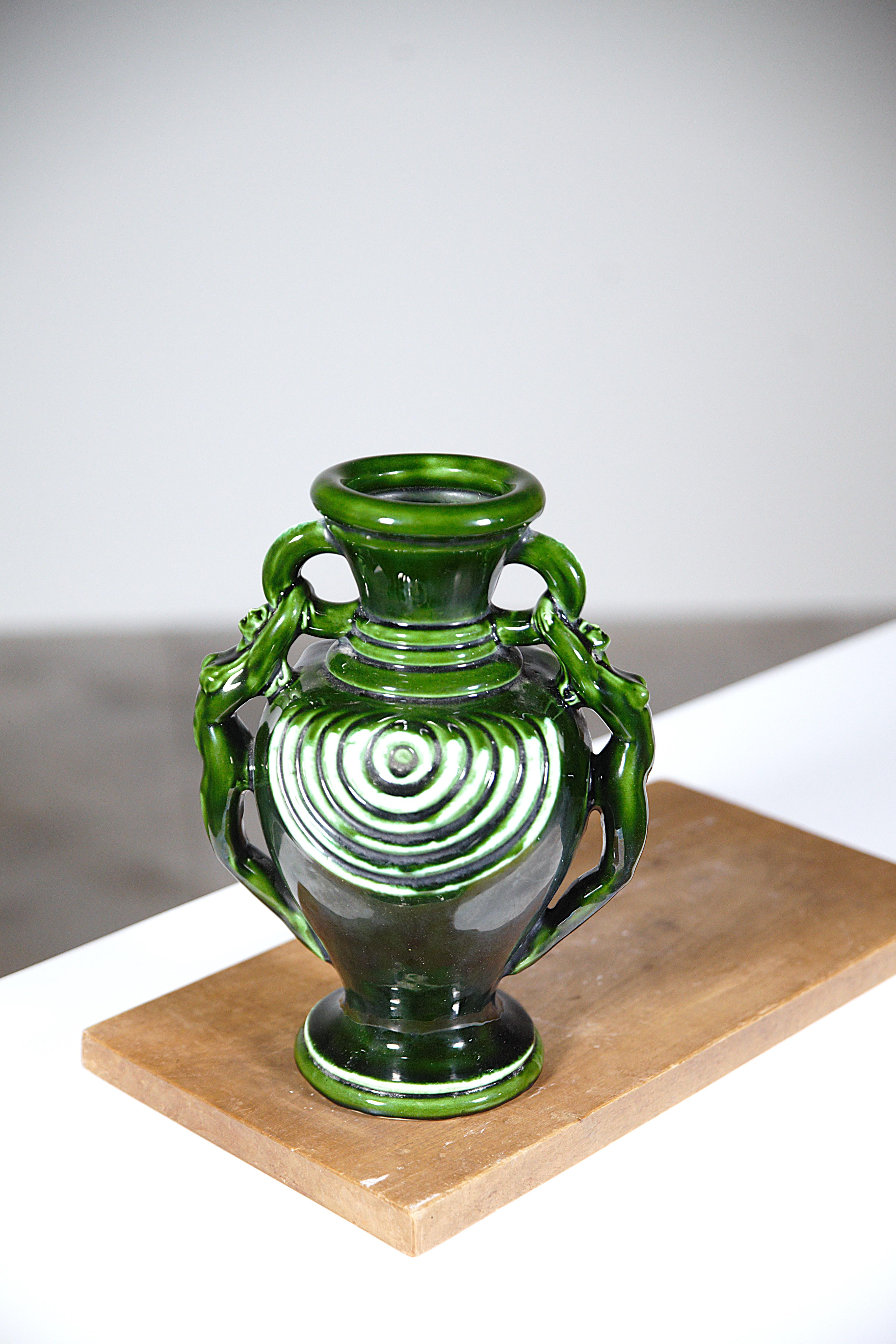 Vaso in ceramica Vallauris Francia anni '70 in vendita 2