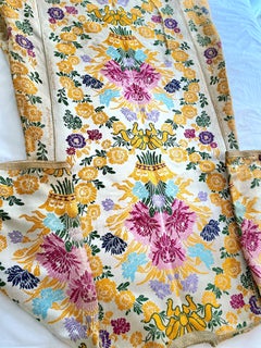 Robe de cérémonie en caftan à Lampas - Maroc Circa 1920