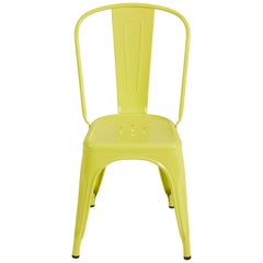 A-Chair in Pastel Yellow by Xavier Pauchard & Tolix