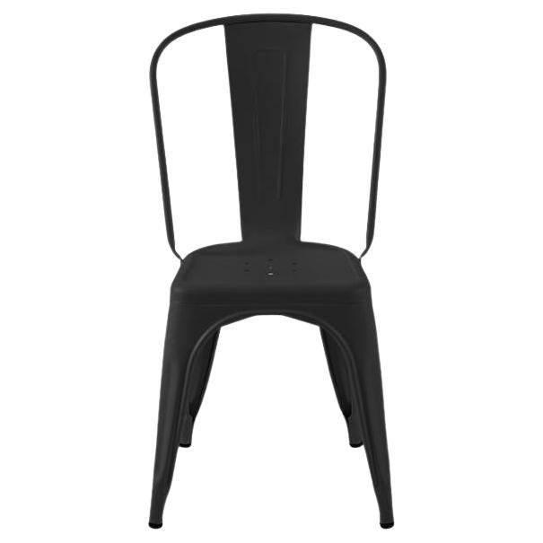 A-Chair Indoor in Black by Xavier Pauchard & Tolix, US For Sale