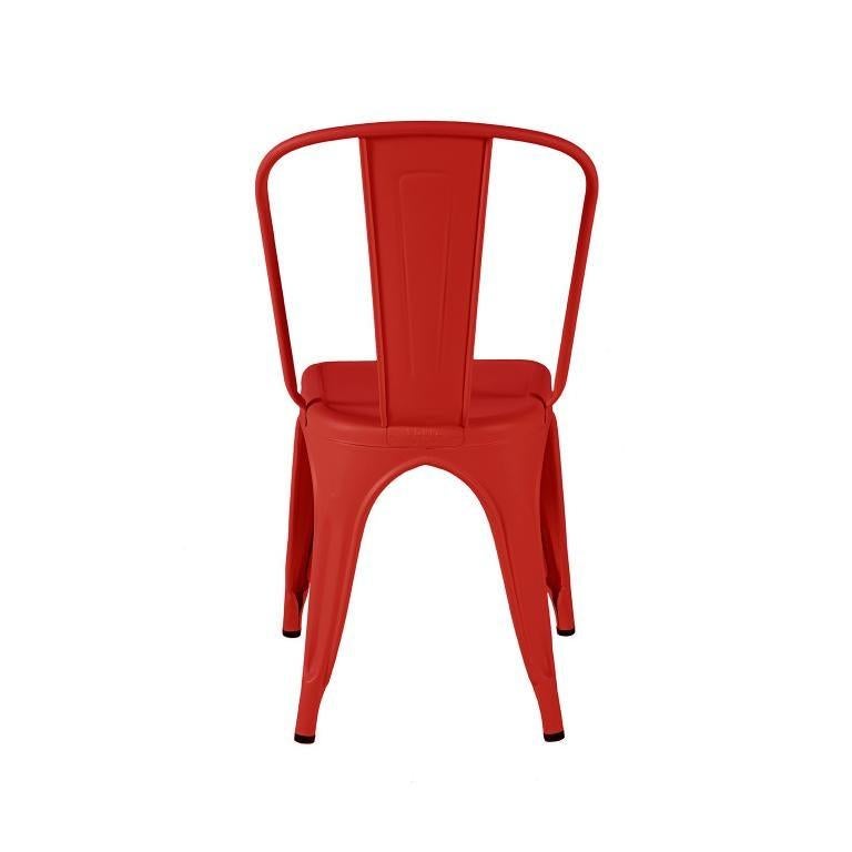 Created in 1927 by Xavier Pauchard, the A-chair met with worldwide success from the beginning. It has been imitated but never equaled! Before becoming part of the collections at the Vitra Museum, the MOMA, the Pompidou Centre and the highly renowned