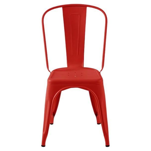 A-Chair Indoor in Chilli Pepper by Xavier Pauchard & Tolix, US