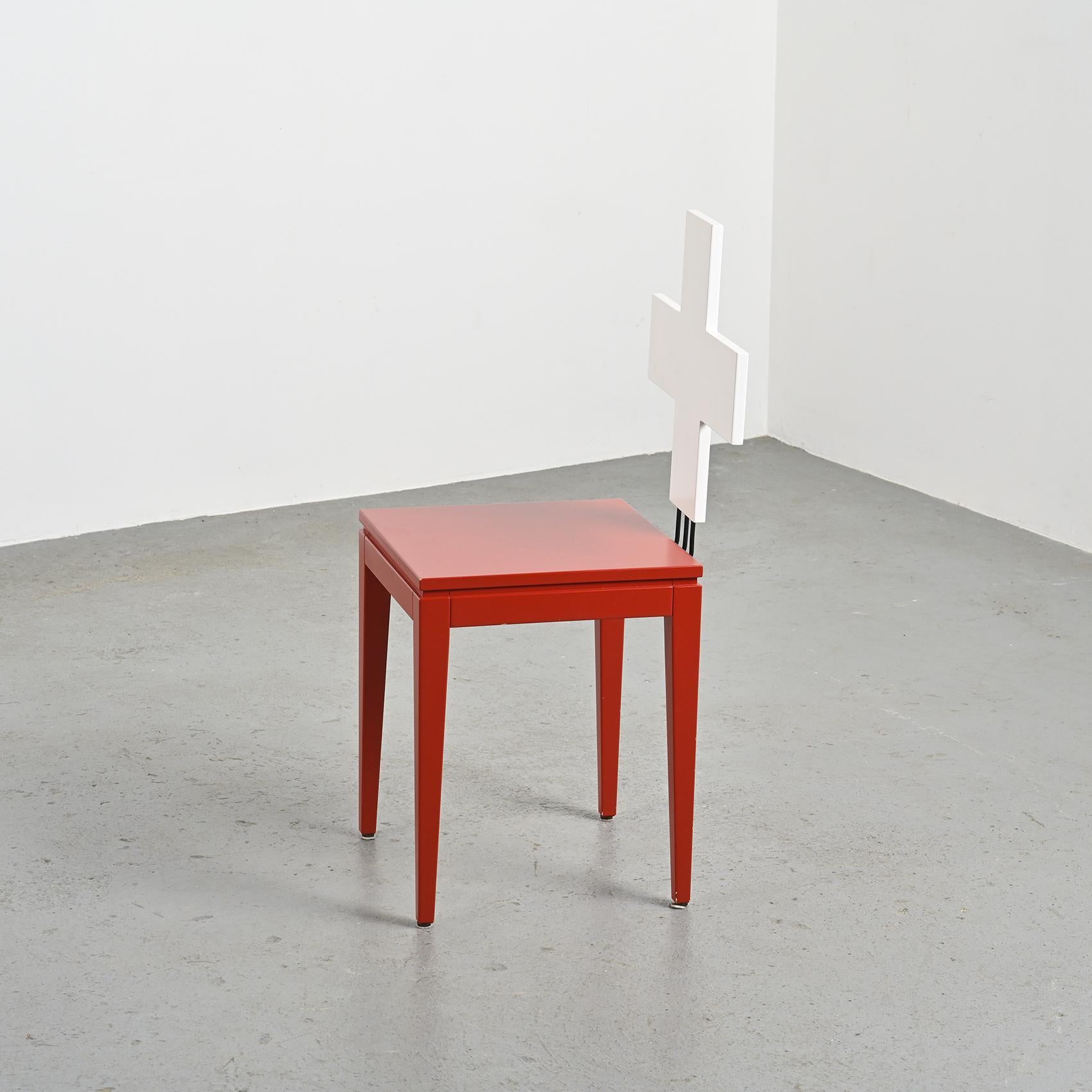Mid-Century Modern A Chair model Schwiitz, Horgen Glarus circa 1990